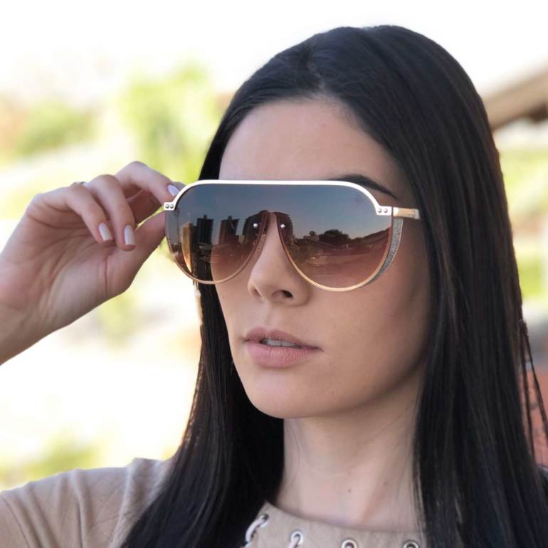 saline.com.br oculos de sol poly marrom com prata 2