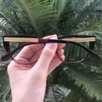 safine com br oculos de grau gatinho marrom com transparente silvia 4