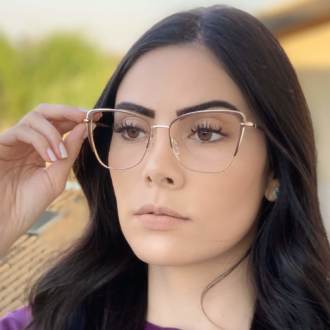 safine com br oculos de grau gatinho dourado com vinho karina 3