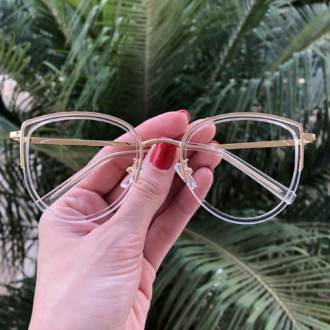 safine com br oculos de grau gatinho transparente cecilia 3