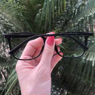 safine com br oculos de grau 3 em 1 retangular preto anti blue 2