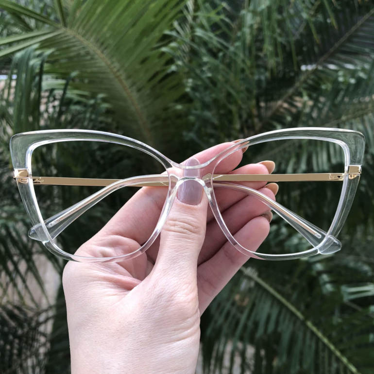 safine com br oculos de grau gatinho transparente yasmin 4