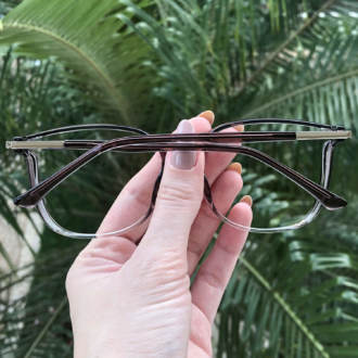 safine com br oculos de grau retangular cinza lulu 1