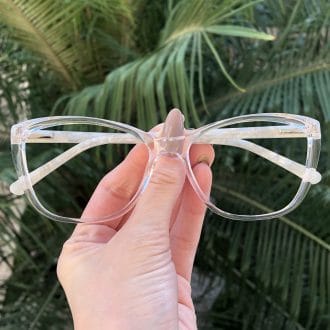 safine com br oculos de grau gatinho transparente dani