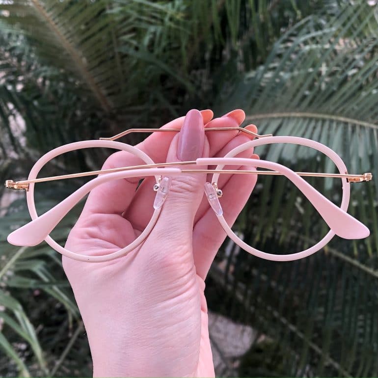 safine com br oculos de grau aviador redondo ivy nude 1