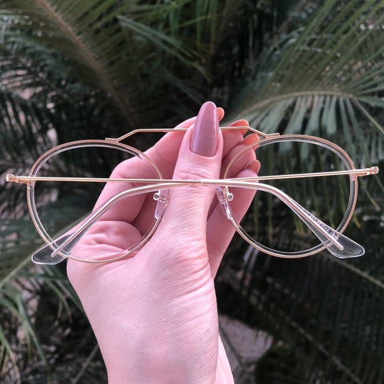 safine com br oculos de grau aviador redondo ivy transparente 1