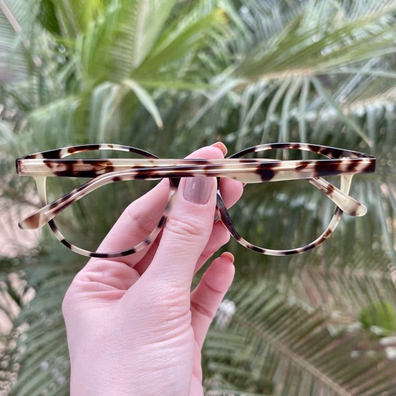 safine com br oculos 2 em 1 clip on acetato redondo tartaruga com marrom iara 3