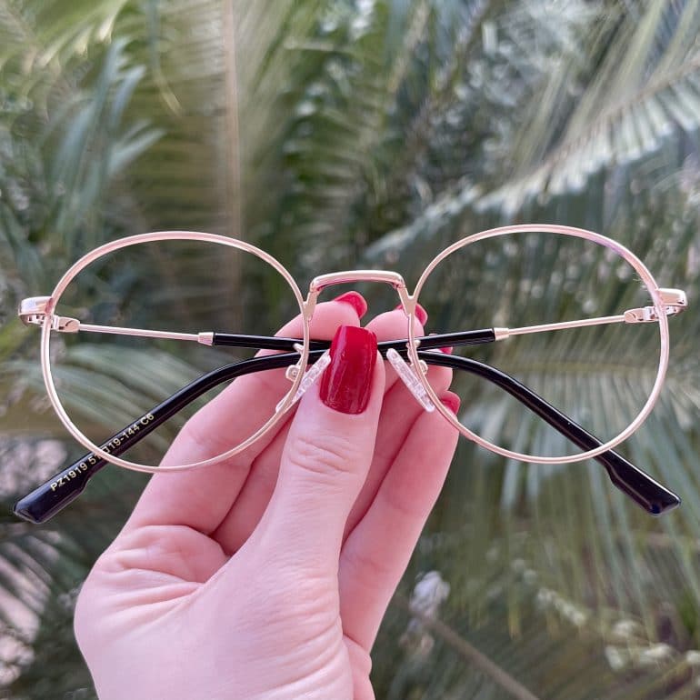 safine com br oculos de grau redondo rose nina