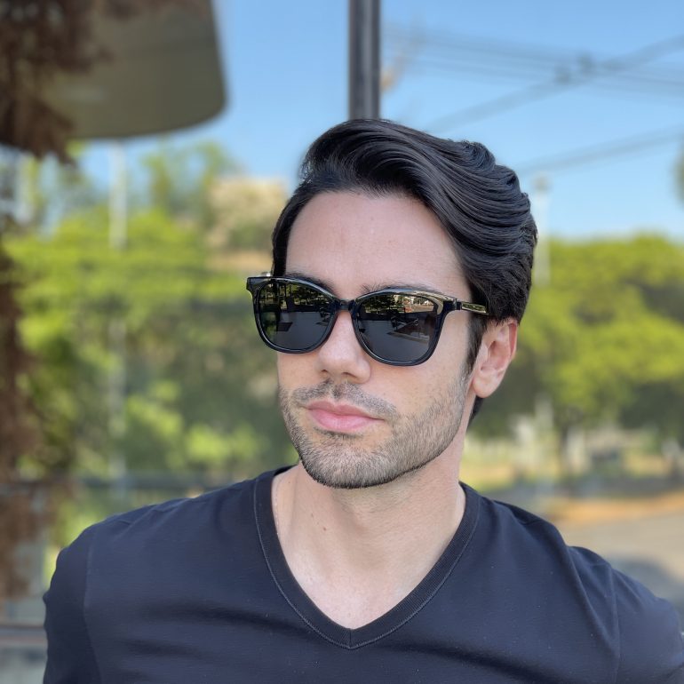 safine com br oculos 2 em 1 clip on masculino quadrado preto matheus 2