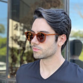 safine com br oculos de sol masculino redondo caramelo kaique copia 2