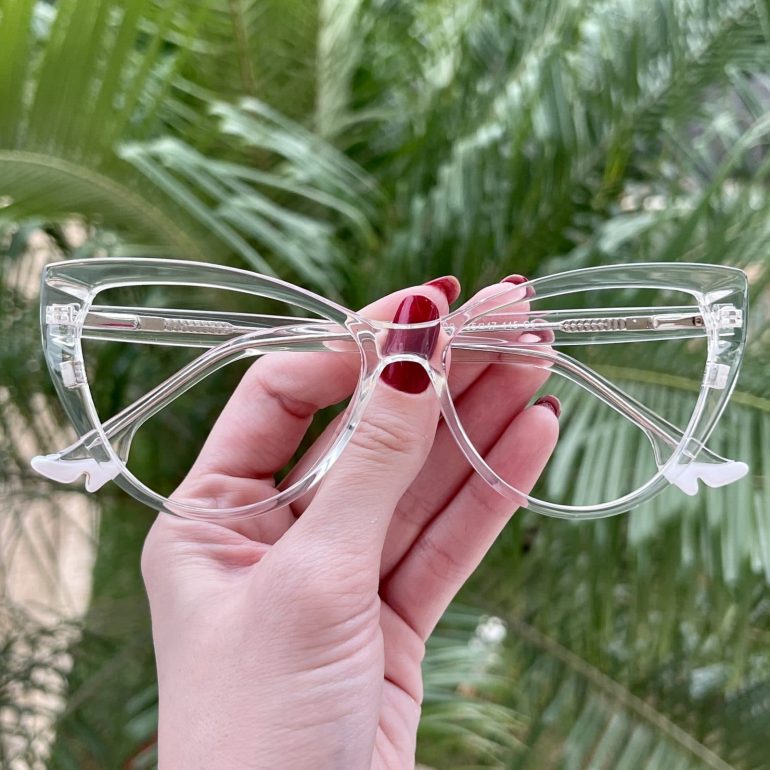 safine com br oculos de grau gatinho transparente brenda 1