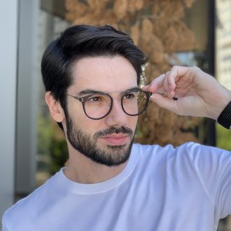 safine com br oculos de grau masculino redondo preto fosco heitor 1