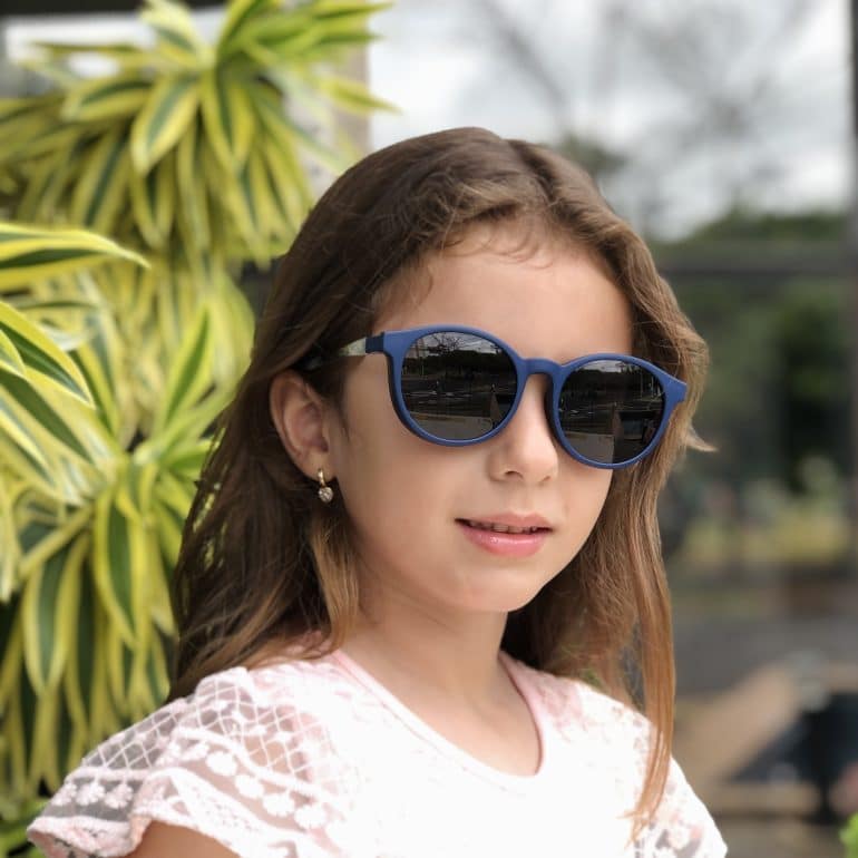 safine com br oculos infantil 2 em 1 clip on redondo azul bia 3