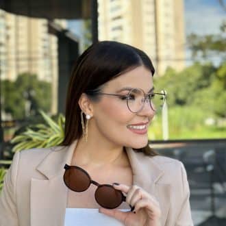 safine com br oculos 3 em 1 clip on feminino redondo tartaruga lolo 4