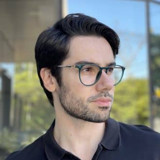 safine com br oculos 2 em 1 clip on masculino redondo verde oscar 3