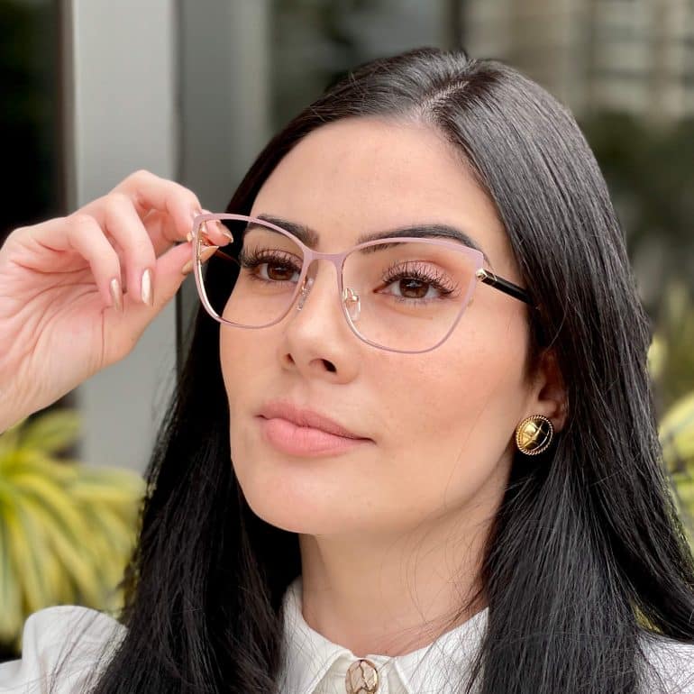 safine com br oculos de grau feminino gatinho lilas diana 1