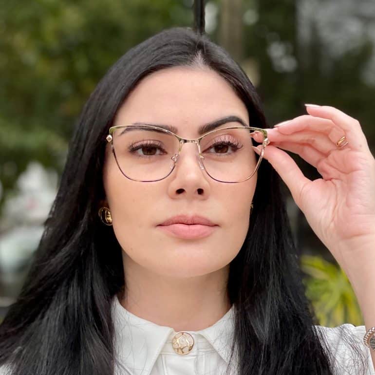 safine com br oculos de grau feminino gatinho rose diana 7