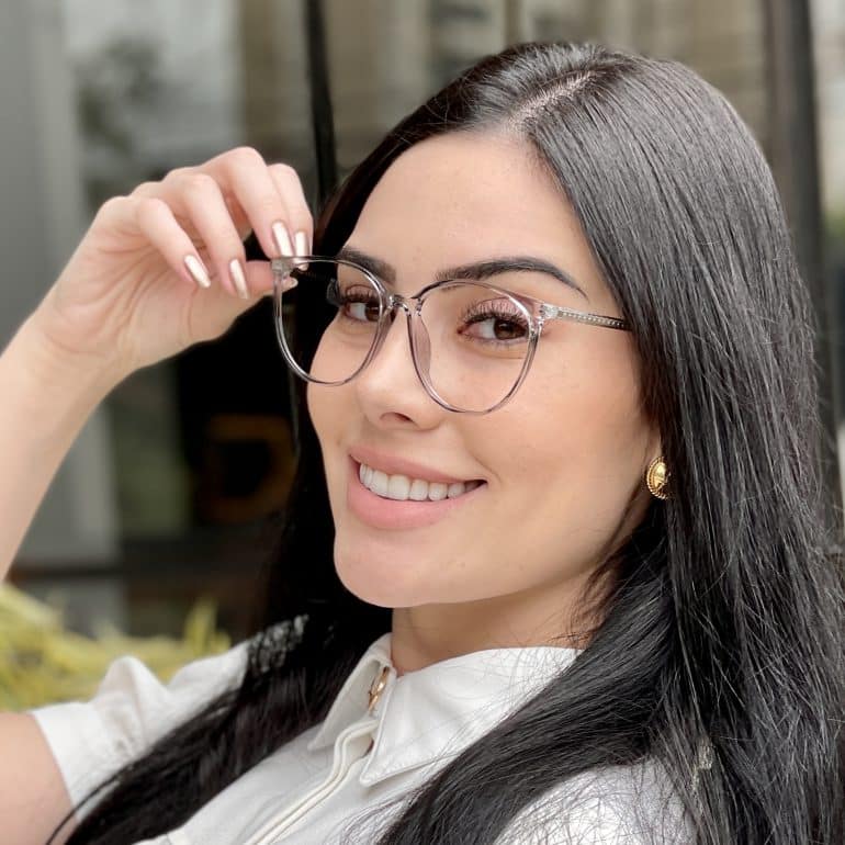 safine com br oculos de grau feminino redondo cinza luna 4