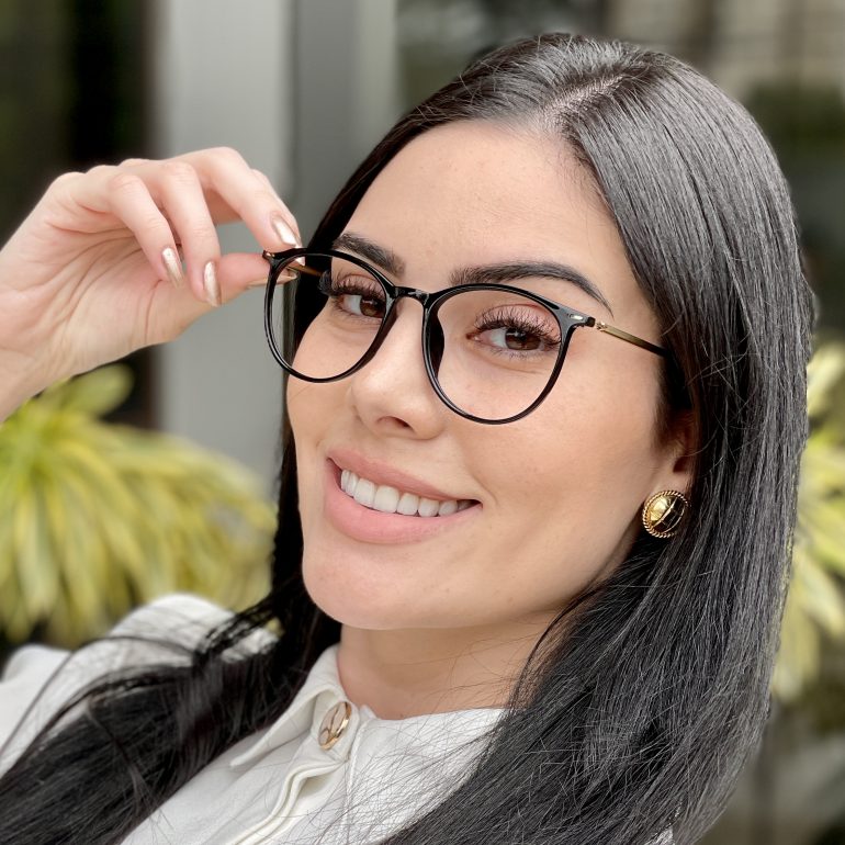 safine com br oculos de grau feminino redondo preto olivia 4