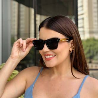 safine com br oculos de sol feminino retangular preto clara