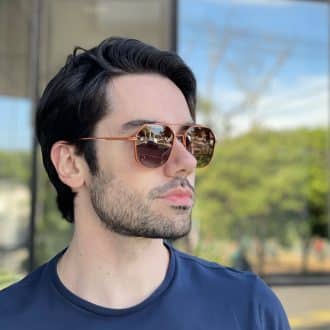 safine com br oculos de sol masculino aviador caramelo kevin 3