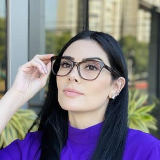 safine com br oculos de grau feminino gatinho marrom jolie 3