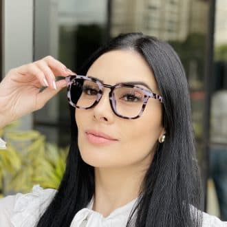 safine com br oculos de grau feminino quadrado tartaruga e rosa daniele 7