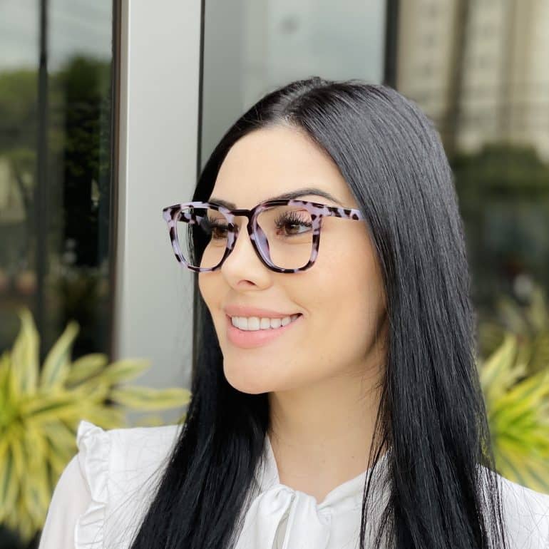 safine com br oculos de grau feminino quadrado tartaruga e rosa daniele 8