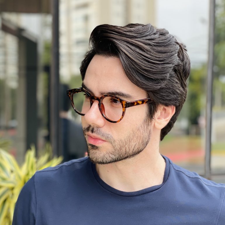 safine com br oculos de grau masculino redondo tartaruga nicolas 3