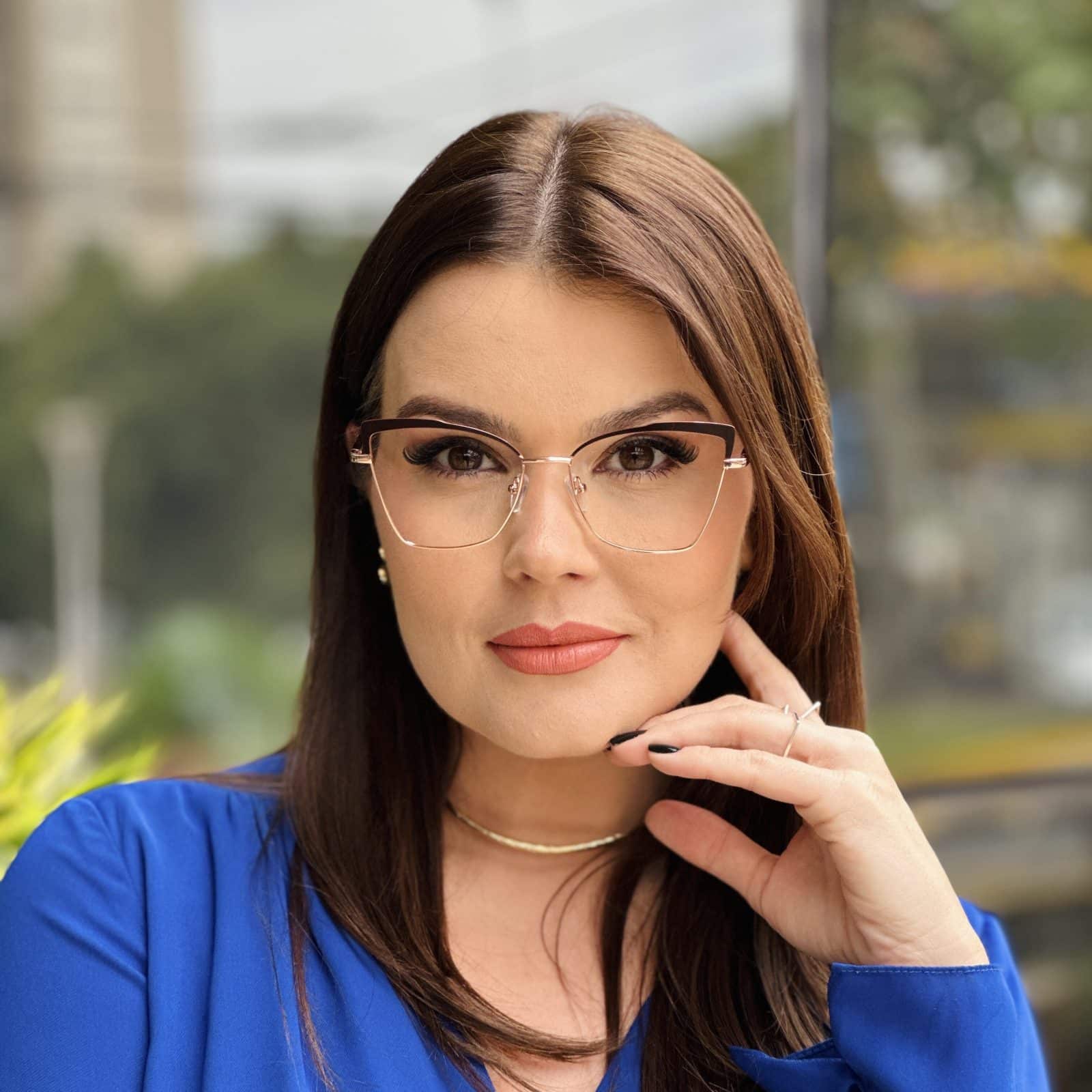 safine com br oculos feminino 2 em 1 clip on gatinho marrom e rose isadora 2