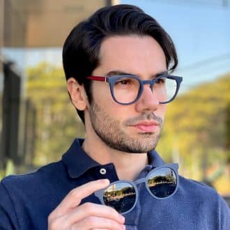 safine com br oculos 2 em 1 clip on masculino redondo azul jonas 3