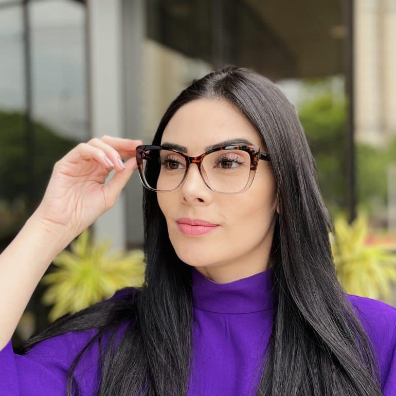 safine com br oculos 2 em 1 clip on gatinho tartaruga e cinza sandra 2