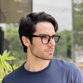 safine com br oculos 2 em 1 clip on masculino quadrado preto bruno 4