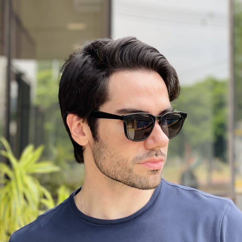 safine com br oculos 2 em 1 clip on masculino quadrado preto bruno 5