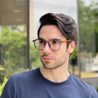 safine com br oculos de grau masculino quadrado azul alef 3