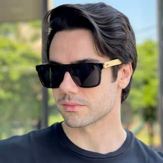 safine com br oculos de sol masculino quadrado preto cleber 3