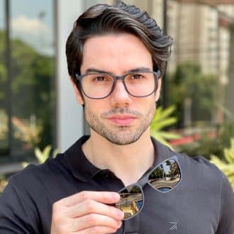 safine com br oculos 3 em 1 clip on masculino retangular azul alan 5