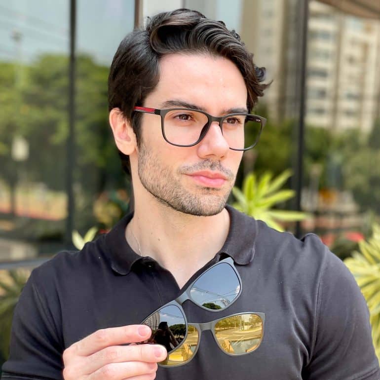 safine com br oculos 3 em 1 clip on masculino retangular preto alan 5