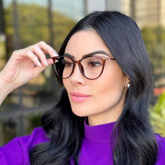 safine com br oculos de grau feminino gatinho marrom ingrid 1