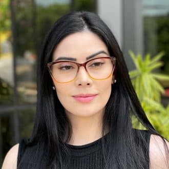 safine com br oculos feminino 2 em 1 clip on gatinho marrom degrade anaelise 6