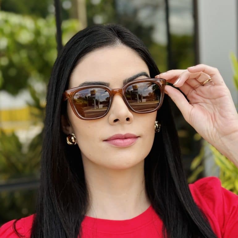 safine com br oculos de sol feminino quadrado marrom catarina 1