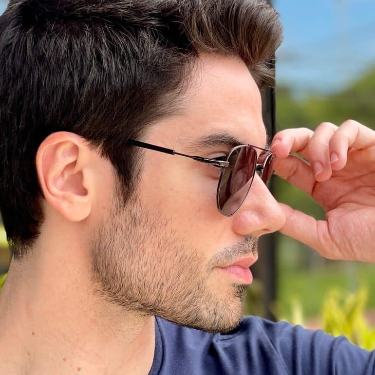 safine com br oculos de sol masculino aviador preto erick 1