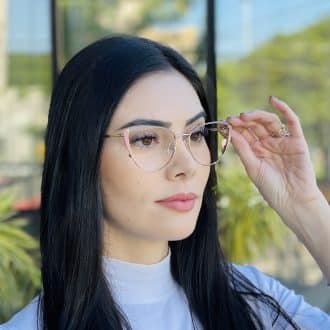 safine com br oculos de grau feminino gatinho cinza e rosa carol 4