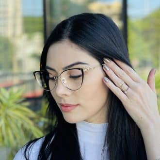 safine com br oculos de grau feminino gatinho preto carol 2