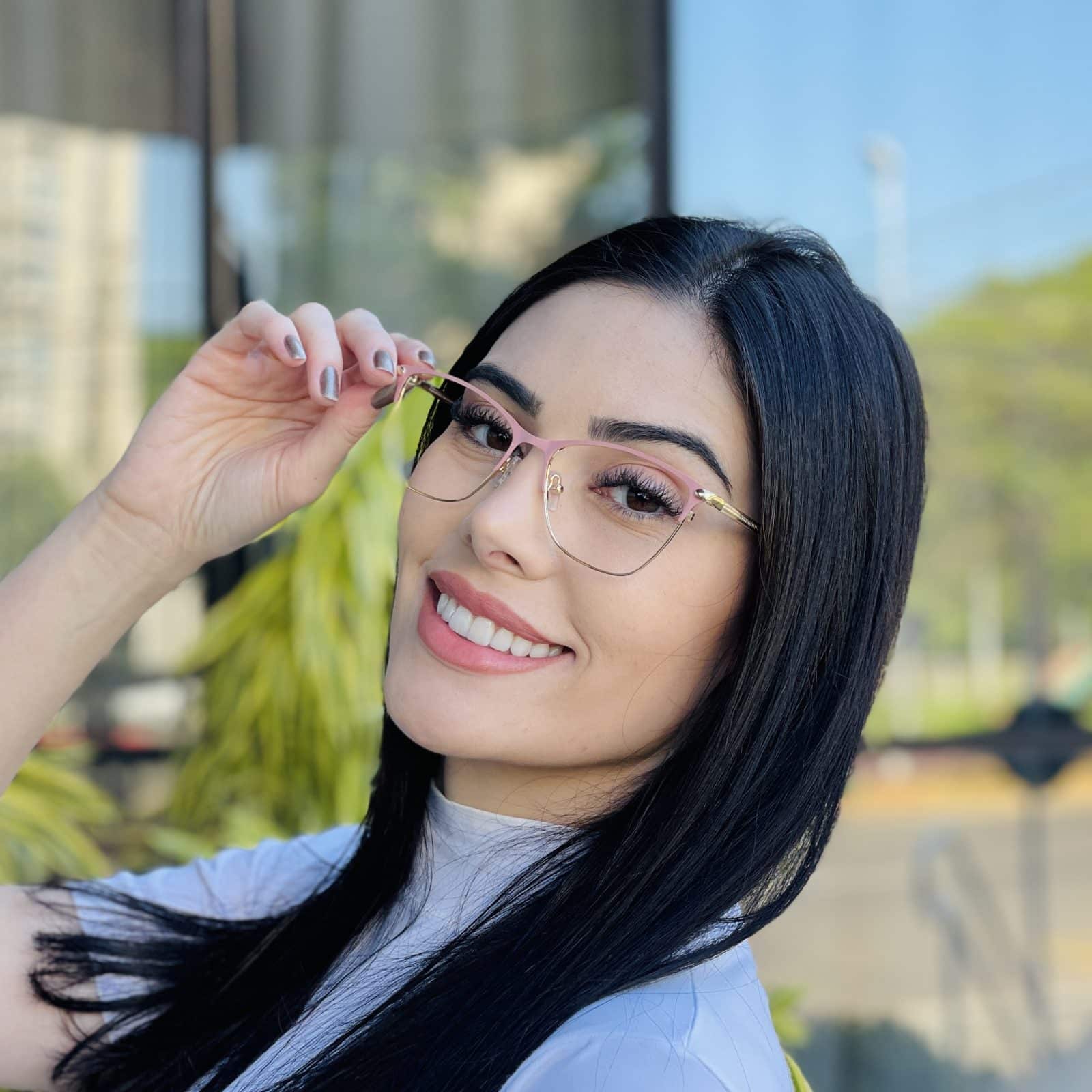 safine com br oculos de grau feminino gatinho rosa mabe