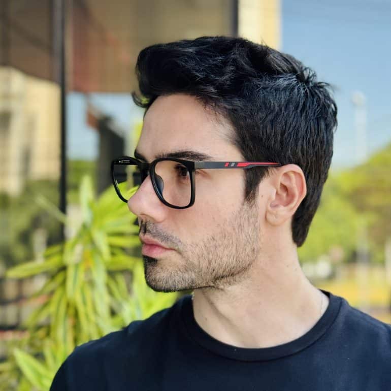 safine com br oculos de grau masculino quadrado preto ruan 3