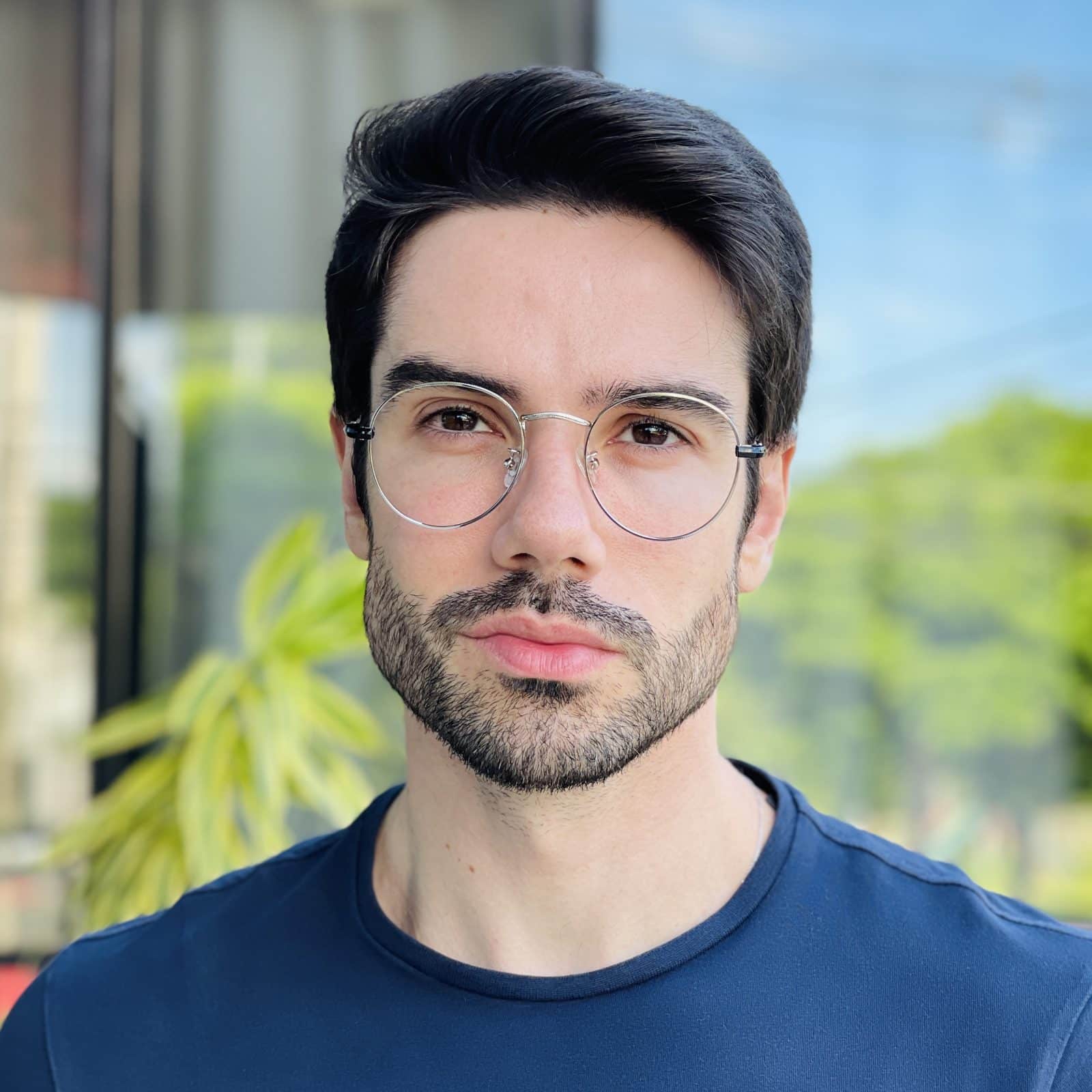 safine com br oculos 2 em 1 clip on masculino redondo prata davi 1