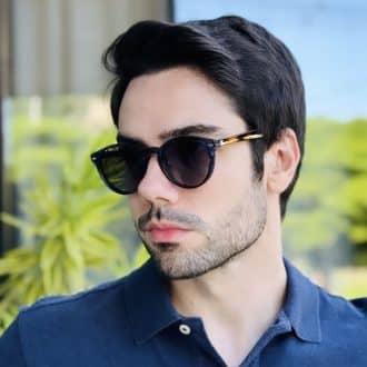 safine com br oculos 2 em 1 clip on masculino redondo azul paulo 6