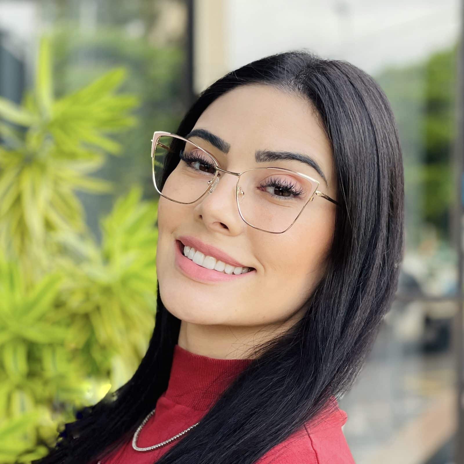 safine com br oculos de grau feminino gatinho nude nanda