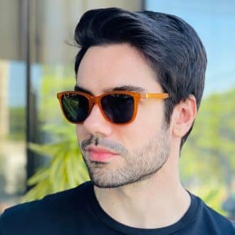 safine com br oculos 2 em 1 clip on masculino quadrado laranja caio